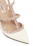 Detail View - Click To Enlarge - VALENTINO - 'Rockstud' caged calfskin leather pumps