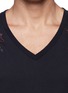 Detail View - Click To Enlarge - ALEXANDER MCQUEEN - Marble harness print T-shirt