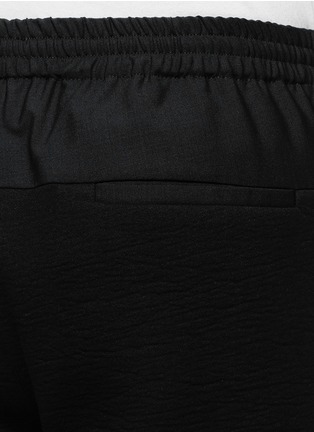 Detail View - Click To Enlarge - TIM COPPENS - Zip cuff crinkled jogging pants