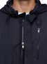 Detail View - Click To Enlarge - TIM COPPENS - Detachable hood cotton-nylon parka