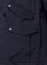 Detail View - Click To Enlarge - TIM COPPENS - Detachable hood cotton-nylon parka