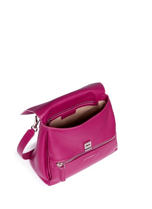 Detail View - Click To Enlarge - GIVENCHY - 'Pandora Pure' small leather flap bag