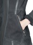 Detail View - Click To Enlarge - WHISTLES - 'Daria' lamb leather shearling jacket 