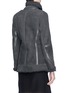 Back View - Click To Enlarge - WHISTLES - 'Daria' lamb leather shearling jacket 