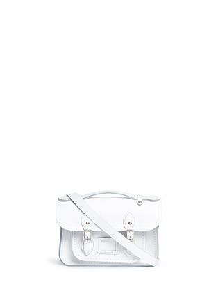 Main View - Click To Enlarge - CAMBRIDGE SATCHEL - 8.5" detachable strap mini leather satchel