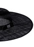 Detail View - Click To Enlarge - ARMANI COLLEZIONI - Wide brim satin bow cloche hat