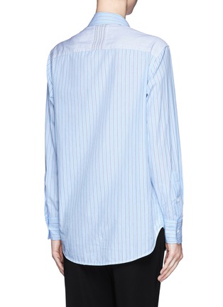 Back View - Click To Enlarge - EQUIPMENT - 'Morisson' contrast yoke stripe shirt