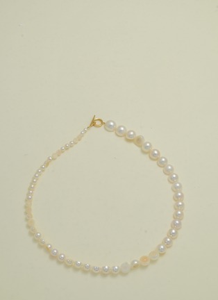 Main View - Click To Enlarge - TASAKI - 18k yellow gold white fresh water pearl pendant TASAKI