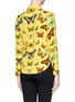 Back View - Click To Enlarge - CHICTOPIA - Butterfly print shirt