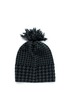 Main View - Click To Enlarge - STELLA MCCARTNEY - Mix houndstooth star beanie
