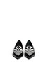 Figure View - Click To Enlarge - NICHOLAS KIRKWOOD - 'Apron' chevron vamp leather loafers