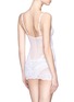 Back View - Click To Enlarge - L'AGENT - 'Vanesa' lace tulle slip