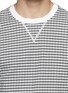 Detail View - Click To Enlarge - MAURO GRIFONI - Semi circle print cotton terry sweatshirt 