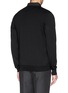 Back View - Click To Enlarge - ALEXANDER MCQUEEN - Feather embroidery wool-silk sweater