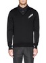 Main View - Click To Enlarge - ALEXANDER MCQUEEN - Feather embroidery wool-silk sweater