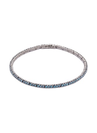 Main View - Click To Enlarge - LC COLLECTION JEWELLERY - Diamond 18k gold link chain bracelet