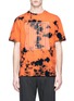 Main View - Click To Enlarge - ALEXANDER WANG - Barcode logo print tie dye T-shirt