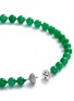Detail View - Click To Enlarge - SAMUEL KUNG - Diamond jade 18k white gold necklace
