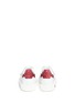 Back View - Click To Enlarge - GOLDEN GOOSE - 'Smash' glitter collar leather toddler sneakers