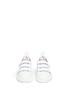 Figure View - Click To Enlarge - GOLDEN GOOSE - 'Smash' glitter collar leather toddler sneakers