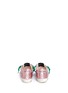 Back View - Click To Enlarge - GOLDEN GOOSE - 'Superstar' coated glitter toddler sneakers