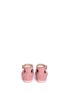 Back View - Click To Enlarge - AQUAZZURA - 'Sunshine Baby' pompom suede toddler flats