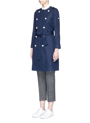 Front View - Click To Enlarge - THEORY - 'Waleria' belted trench coat