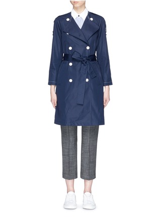 Main View - Click To Enlarge - THEORY - 'Waleria' belted trench coat