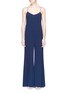 Main View - Click To Enlarge - THEORY - 'Binx' wide leg crepe camisole jumpsuit