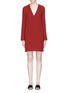 Main View - Click To Enlarge - THEORY - 'Ulyssa' Admiral Crepe V-neck dress