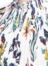 Detail View - Click To Enlarge - TIBI - Gothic floral print Edwardian silk dress