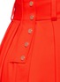 Detail View - Click To Enlarge - TIBI - 'Agathe' high waist pleated midi skirt