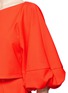 Detail View - Click To Enlarge - TIBI - 'Agathe' balloon sleeve cropped top