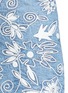 Detail View - Click To Enlarge - ALICE & OLIVIA - 'Riley' floral embroidered chambray A-line skirt