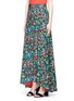 Front View - Click To Enlarge - ALICE & OLIVIA - 'Athena' floral print high low maxi skirt
