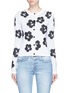 Main View - Click To Enlarge - ALICE & OLIVIA - 'Ruthy' floral Stace Face cardigan