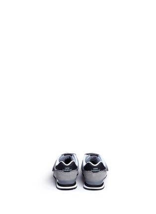Back View - Click To Enlarge - NEW BALANCE - '574' colourblock suede mesh kids sneakers