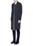 Front View - Click To Enlarge - DEVOA - Double layer wool coat