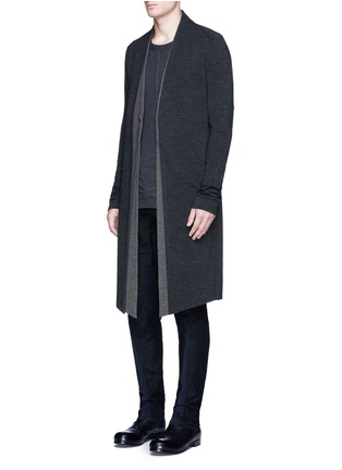 Figure View - Click To Enlarge - DEVOA - Double layer wool coat
