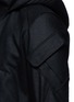 Detail View - Click To Enlarge - DEVOA - Bi-swing back hooded coat