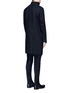 Back View - Click To Enlarge - DEVOA - Stand collar long coat