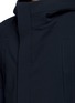 Detail View - Click To Enlarge - DEVOA - Neoprene elbow hooded jacket