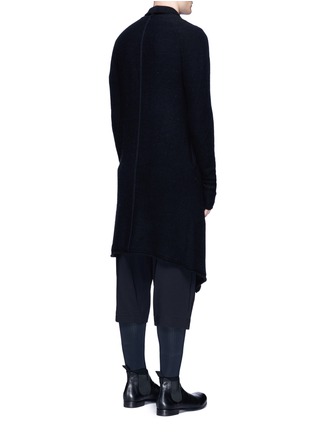 Back View - Click To Enlarge - DEVOA - Cashmere-mink blend long cardigan