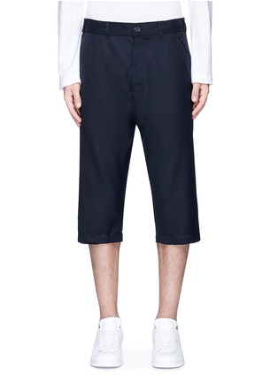 Main View - Click To Enlarge - COMME DES GARÇONS SHIRT - Cropped wool twill pants