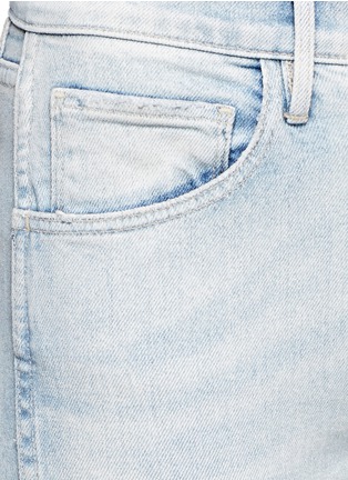 Detail View - Click To Enlarge - 3X1 - W3' slim fit distressed cropped jeans