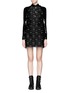 Main View - Click To Enlarge - GIAMBA - Cat embroidered organza dress