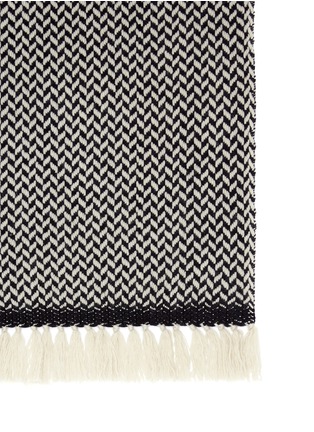 Detail View - Click To Enlarge - ISABEL MARANT ÉTOILE - 'Alena' fringed wool-cashmere herringbone scarf
