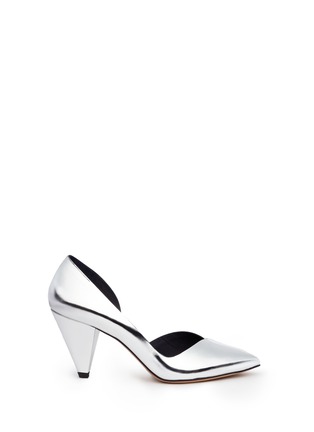 Main View - Click To Enlarge - ISABEL MARANT ÉTOILE - 'Palma' mirror leather d'Orsay pumps