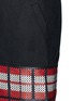 Detail View - Click To Enlarge - CYNTHIA & XIAO - Textured tartan felted wool-cashmere coat