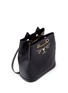 Detail View - Click To Enlarge - CHARLOTTE OLYMPIA - 'Feline' cat face chain calfskin leather backpack